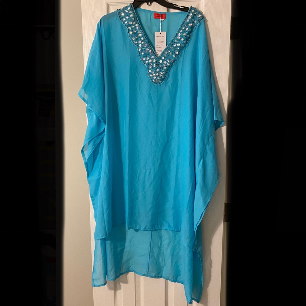 Turquoise Cover-up - NWT